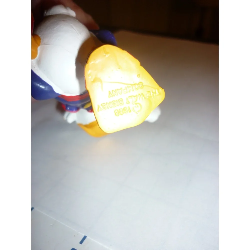 Vintage 1988 Disney Scrooge‎ McDuck PVC Figure Bully W. Germany DuckTales